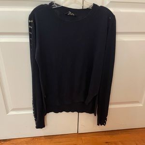 navy blue sweater